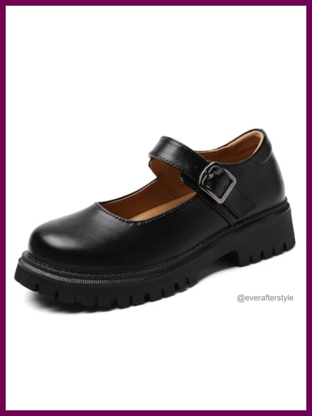 Mary Jane Shoes Women Platform Chunky Flat Comfortable Dressy Casual Oxford